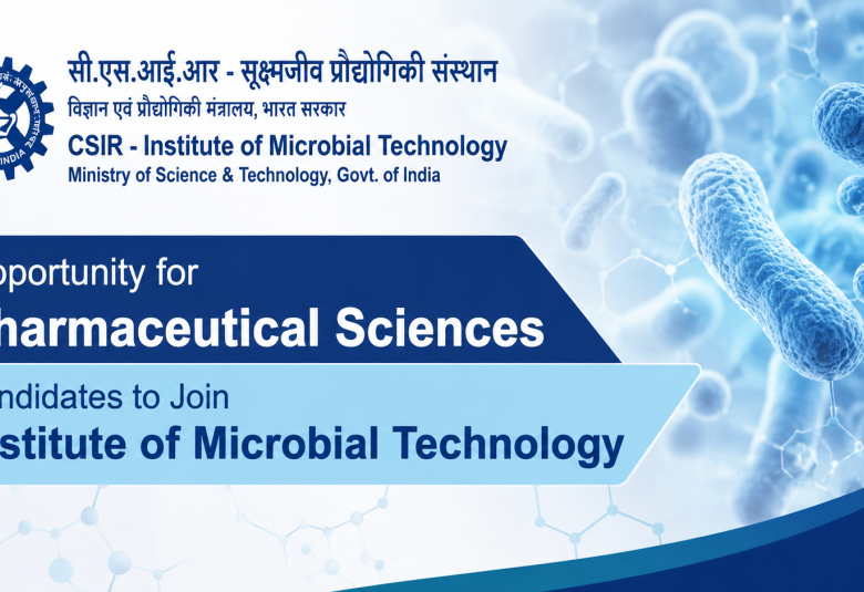 Opportunity for Pharmaceutical Sciences candidates to Join Institute of Microbial Technology