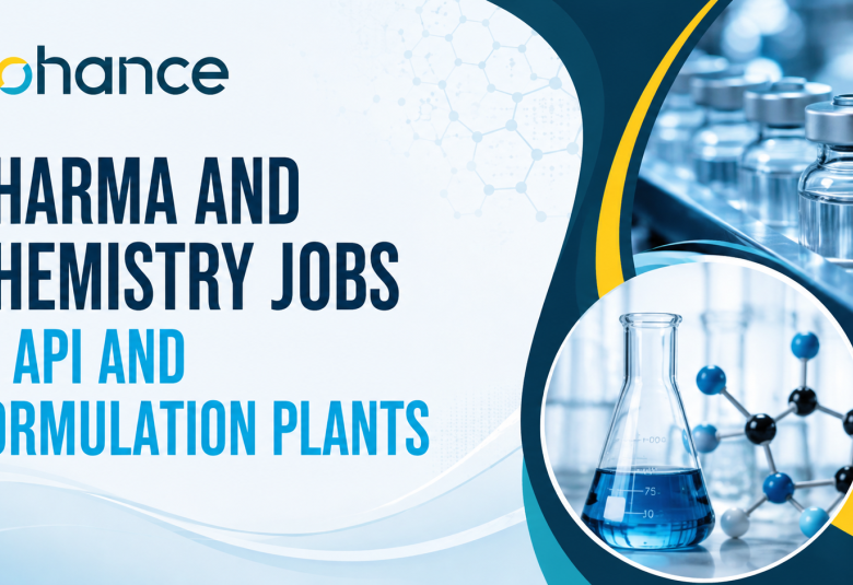 Pharma and Chemistry Jobs in API and Formulation Plants at Cohance Lifesciences