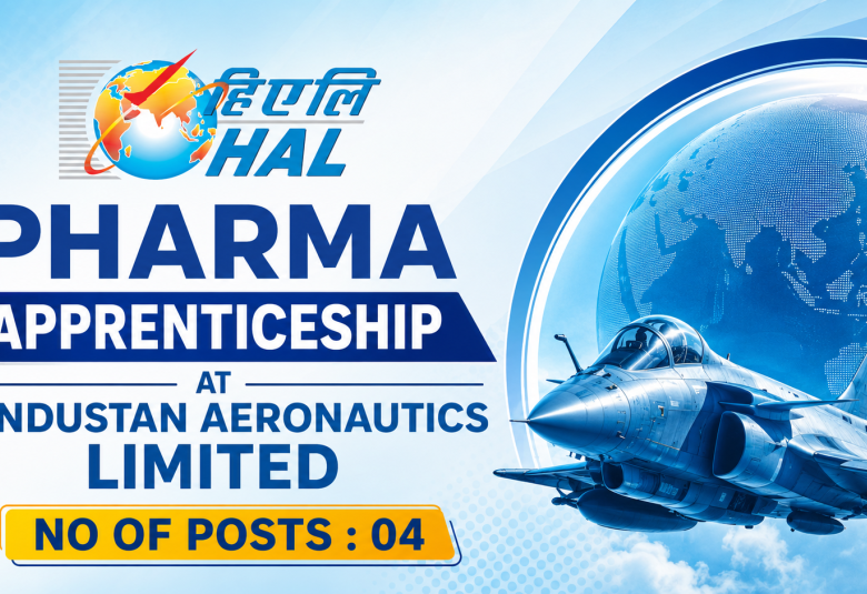 Pharma Apprenticeship at Hindustan Aeronautics Limited
