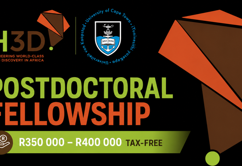 Post-doctoral fellowship in the University of Cape Town