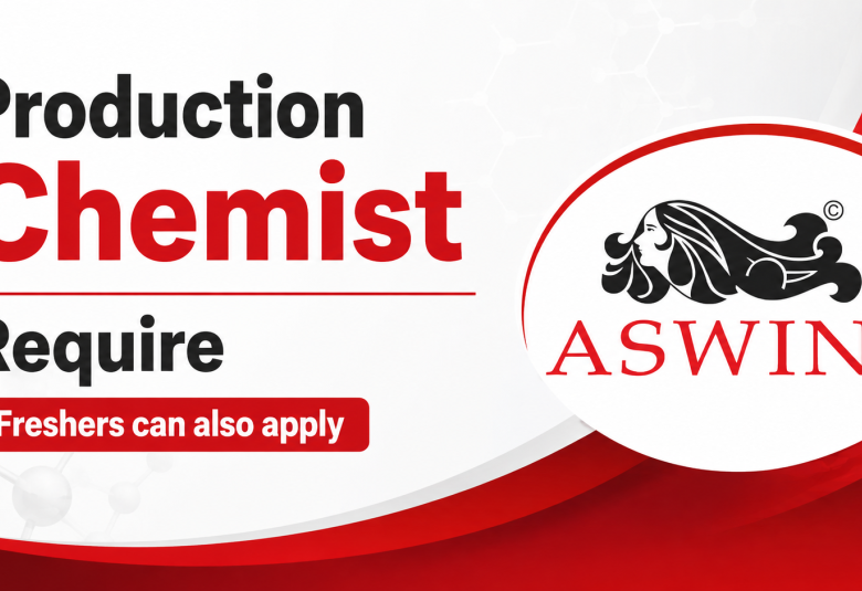 Production Chemist Require at Aswini Homeo & Ayurvedic Products Pvt. Ltd