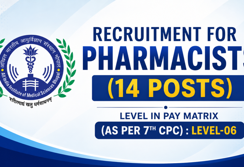 Recruitment for Pharmacists at AIIMS