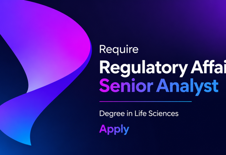 Require Regulatory Affairs Senior Analyst at Danaher
