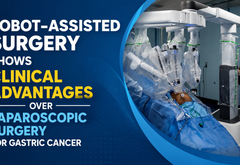 Robot-assisted surgery shows clinical advantages over laparoscopic surgery for gastric cancer