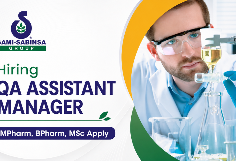Sami-Sabinsa Group Hiring QA Assistant Manager