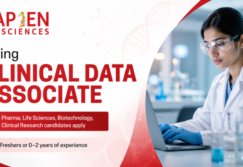 Sapien Biosciences Hiring Clinical Data Associate