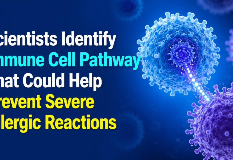 Scientists Identify Immune Cell Pathway That Could Help Prevent Severe Allergic Reactions