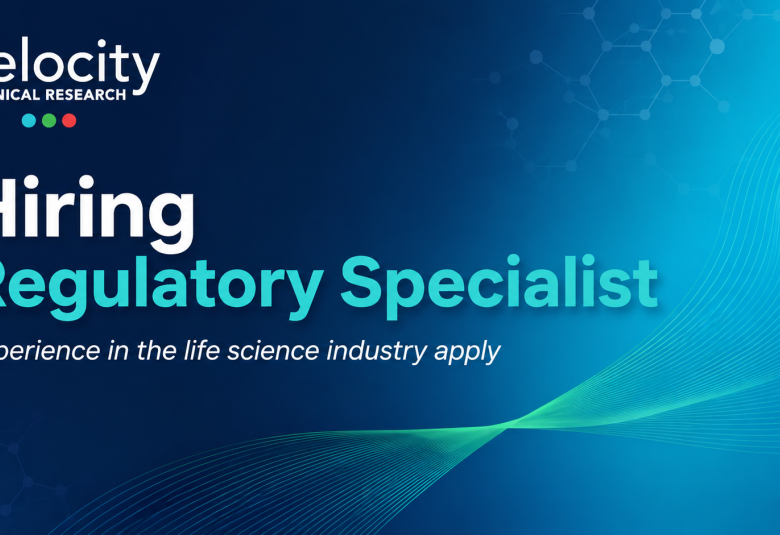 Velocity Clinical Research Hiring Regulatory Specialist