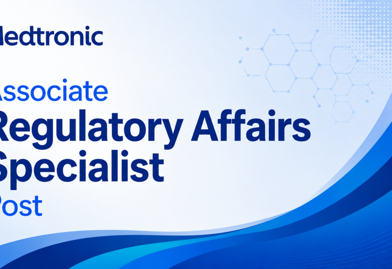 Work as Assoc Regulatory Affairs Specialist at Medtronic