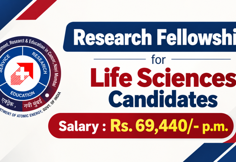 ACTREC Research Fellowship for Life Sciences Candidates