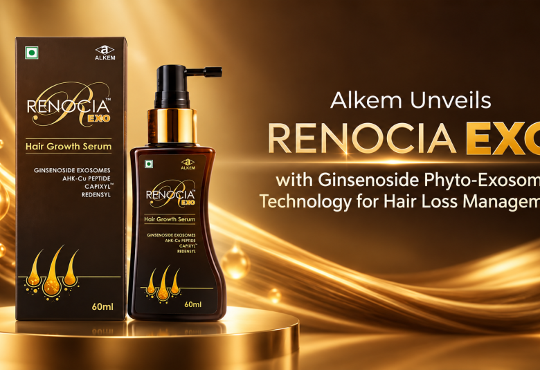 Alkem Unveils Renocia Exo™ with Ginsenoside Phyto-Exosome Technology for Hair Loss Management 