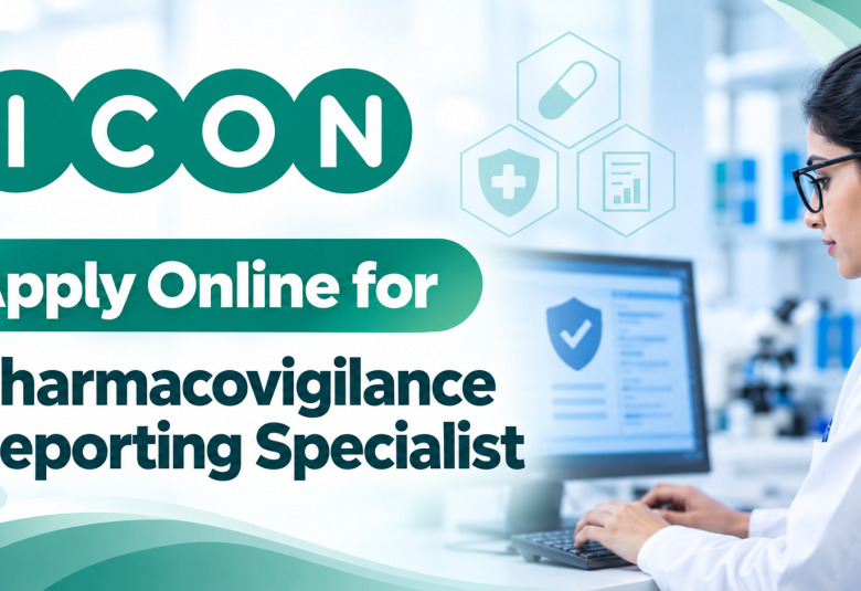 Apply Online for Pharmacovigilance Reporting Specialist at ICON plc