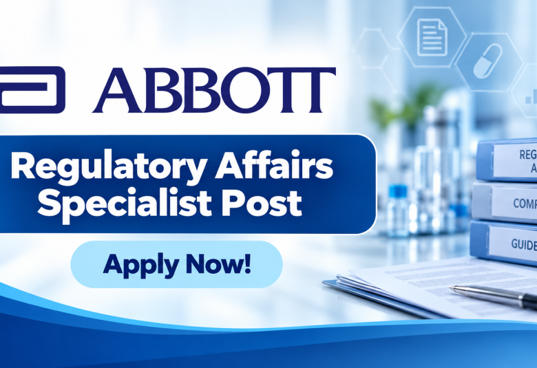 Apply Online for Regulatory Affairs Specialist at Abbott