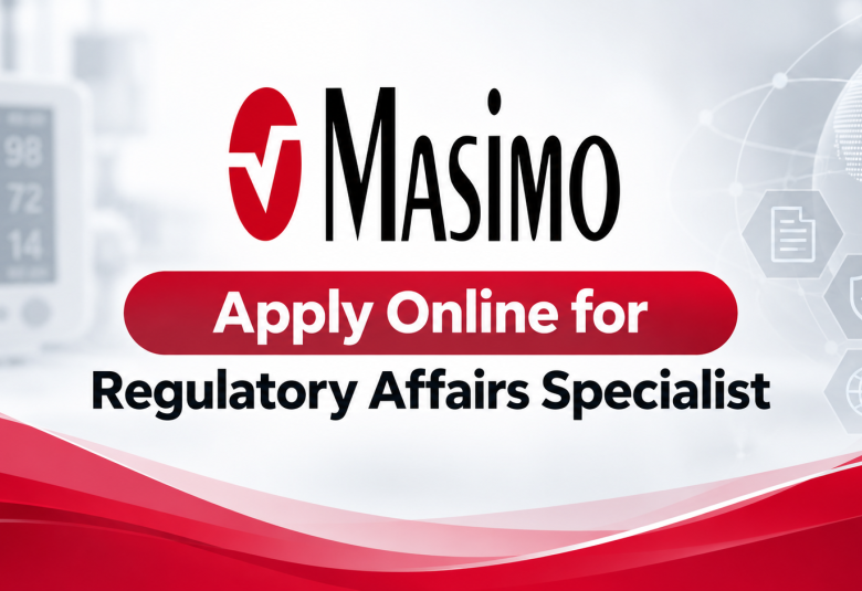 Apply Online for Regulatory Affairs Specialist at Masimo