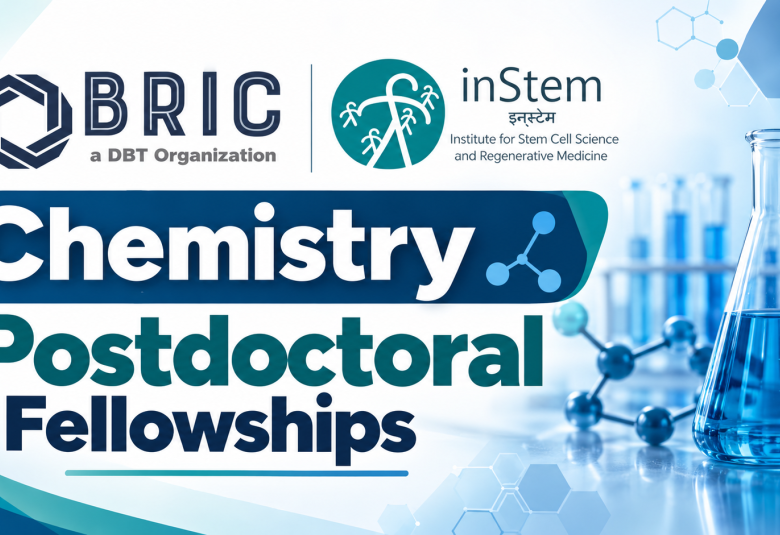BRIC- inStem Chemistry Postdoctoral Fellowships