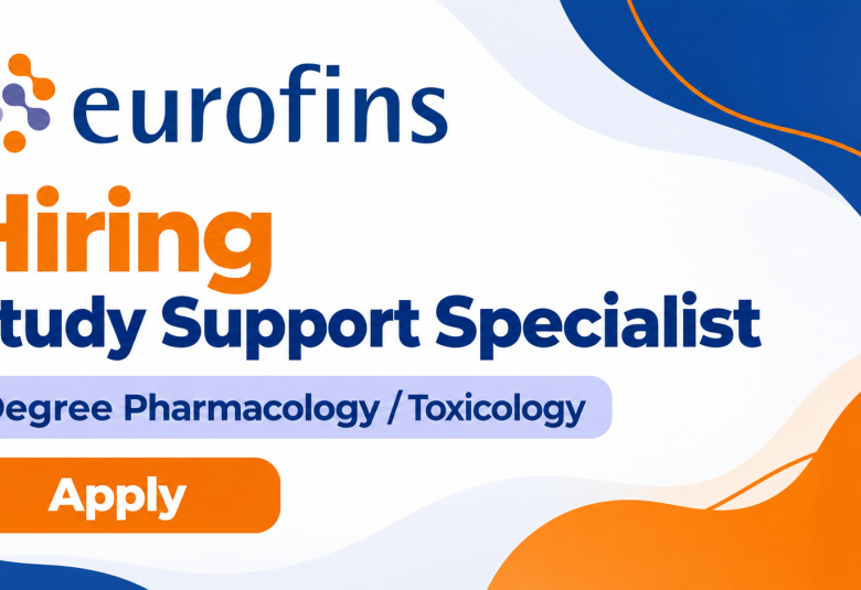 Eurofins Scientific Hiring Study Support Specialist