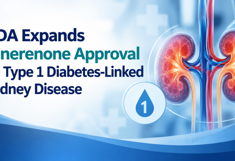 FDA Expands Finerenone Approval to Type 1 Diabetes-Linked Kidney Disease