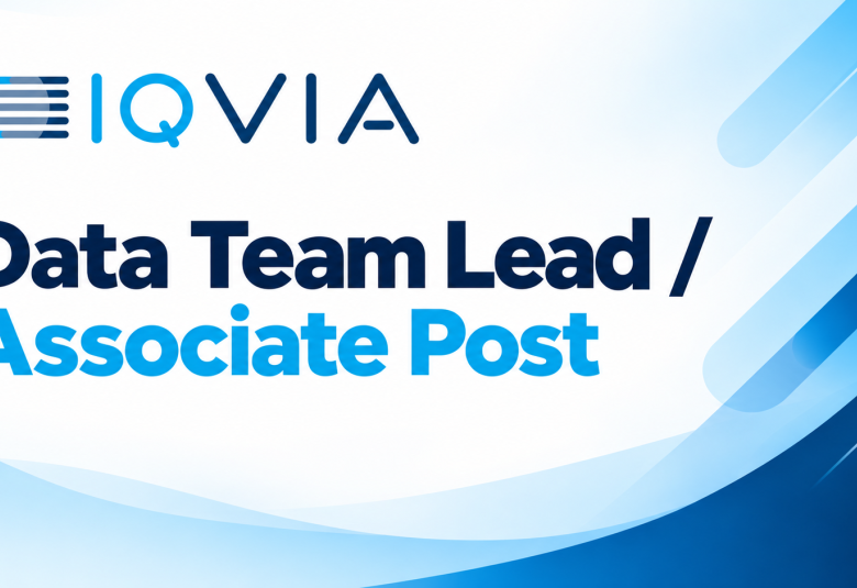 IQVIA looking for Data Team Lead / Associate