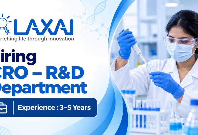 Laxai Hiring CRO – R&D Department