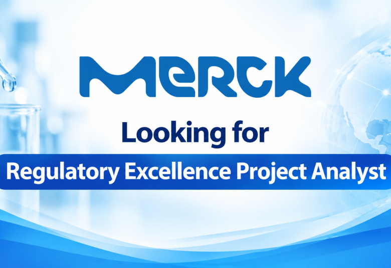 Merck Limited looking for Regulatory Excellence Project Analyst
