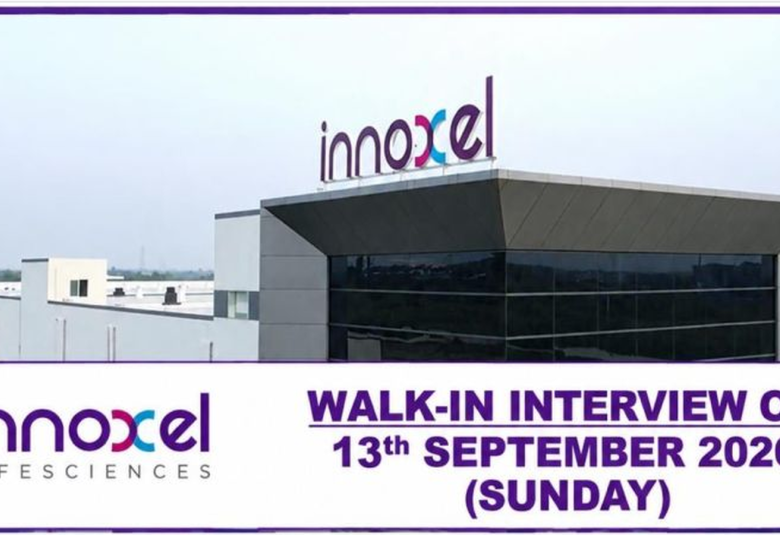 Multiple Positions for Pharma, Science candidates at Innoxel Lifesciences