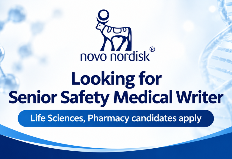 Novo Nordisk looking for Senior Safety Medical Writer