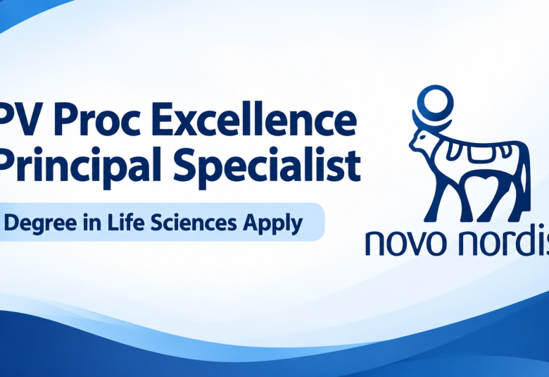 Novo Nordisk Require PV Proc Excellence Principal Specialist
