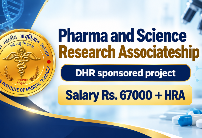 Pharma and Science Research Associateship at AIIMS