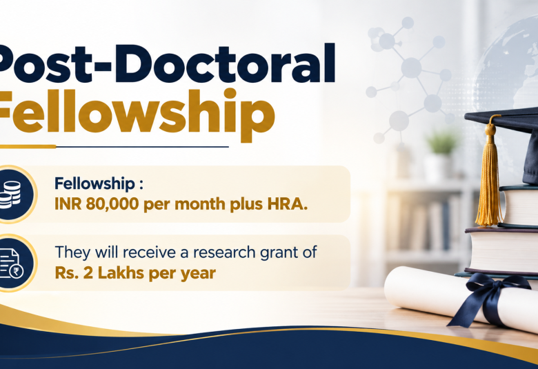 Post-Doctoral Fellowship at Indian Institute of Science
