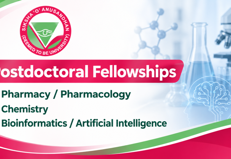 Postdoctoral Fellowships at Siksha ‘O’ Anusandhan