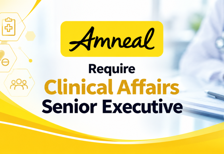 Require Clinical Affairs Senior Executive at Amneal Pharmaceuticals