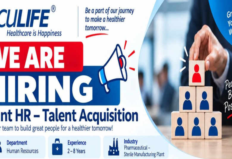 Require Plant HR – Talent Acquisition at Aculife