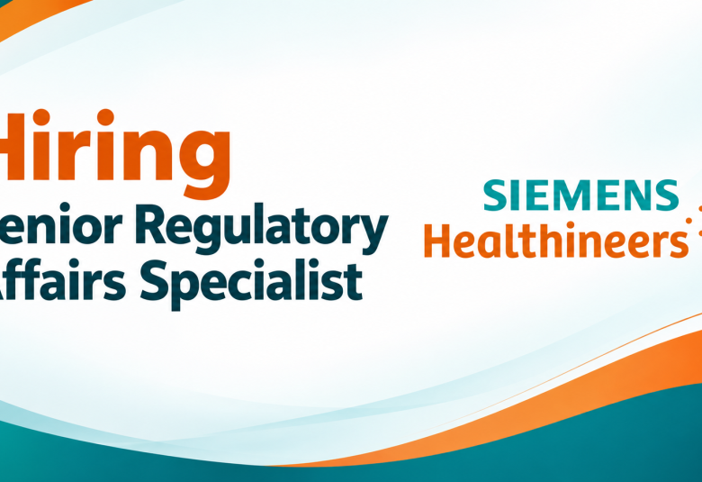 Siemens Healthcare Hiring Senior Regulatory Affairs Specialist
