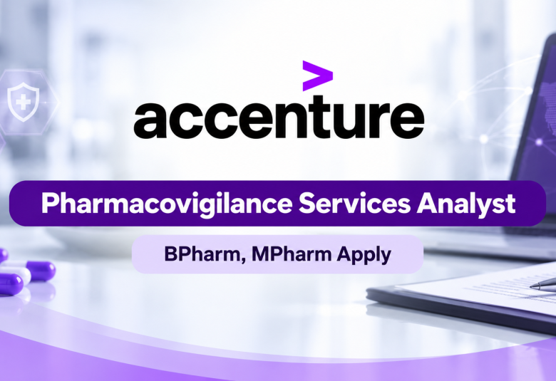 Work as Pharmacovigilance Services Analyst at Accenture