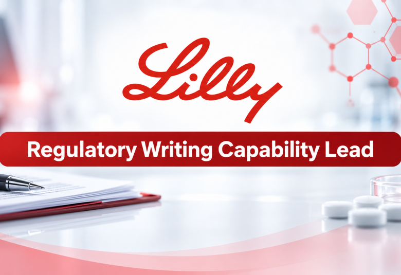 Work as Regulatory Writing Capability Lead at Lilly