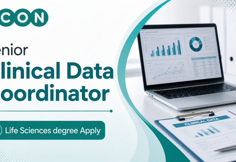 Work as Senior Clinical Data Coordinator at ICON plc