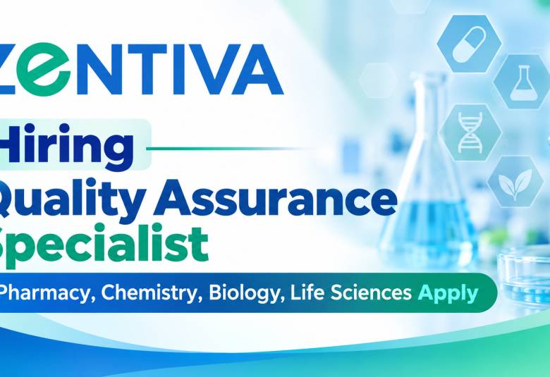 Zentiva Hiring Quality Assurance Specialist