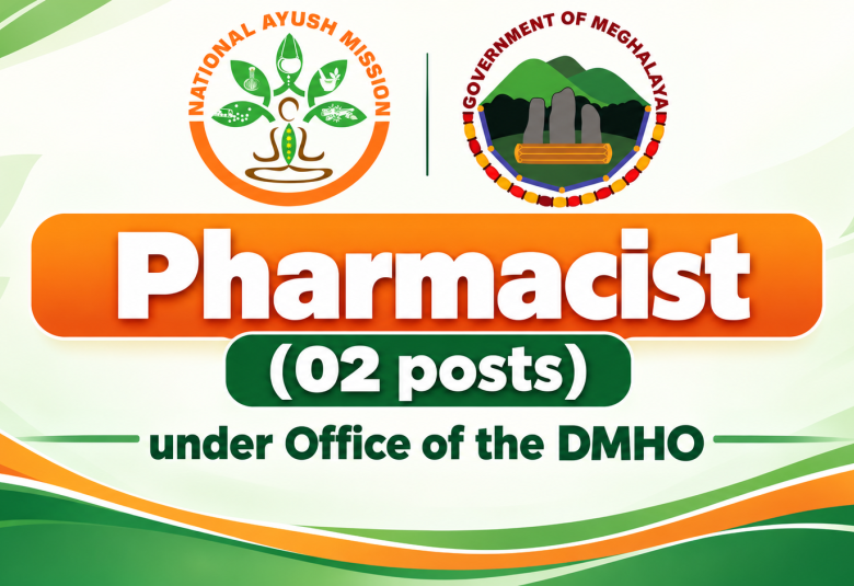 Applications are invited for Pharmacist under Office of the DMHO