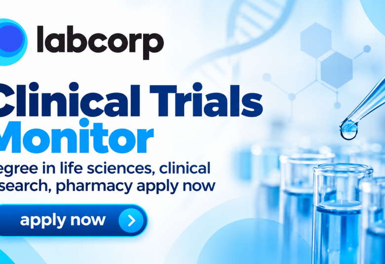 Apply Online for Clinical Trails Monitor at Labcorp