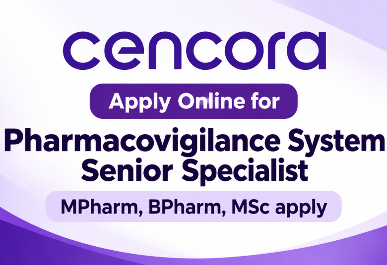 Apply Online for Pharmacovigilance System Senior Specialist at Cencora