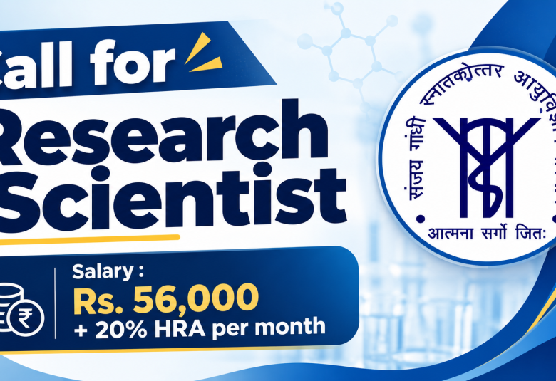 Call for Research Scientist at SGPGIMS