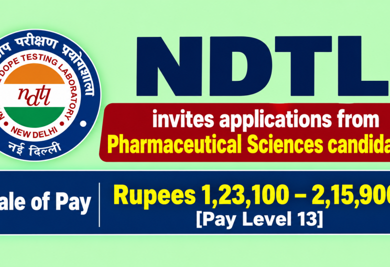 National Dope Testing Laboratory invites applications from Pharmaceutical Sciences candidates