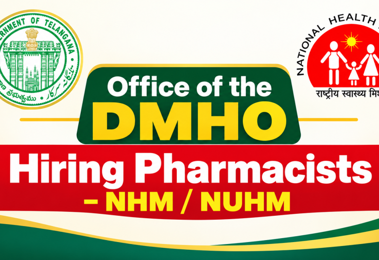 Office of the DMHO Hiring Pharmacists - NHM / NUHM