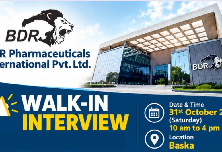Openings in Quality Assurance, Production, OSD Packing, Warehouse at BDR Pharmaceuticals