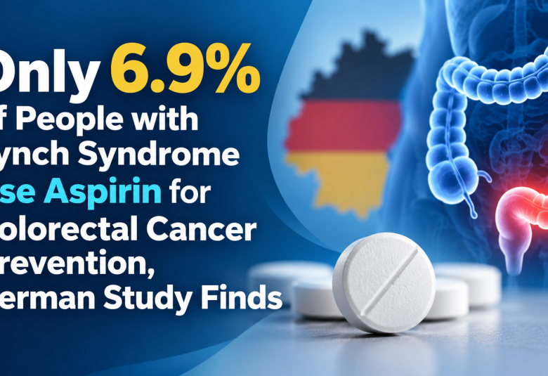 Only 6.9% of People with Lynch Syndrome Use Aspirin for Colorectal Cancer Prevention, German Study Finds