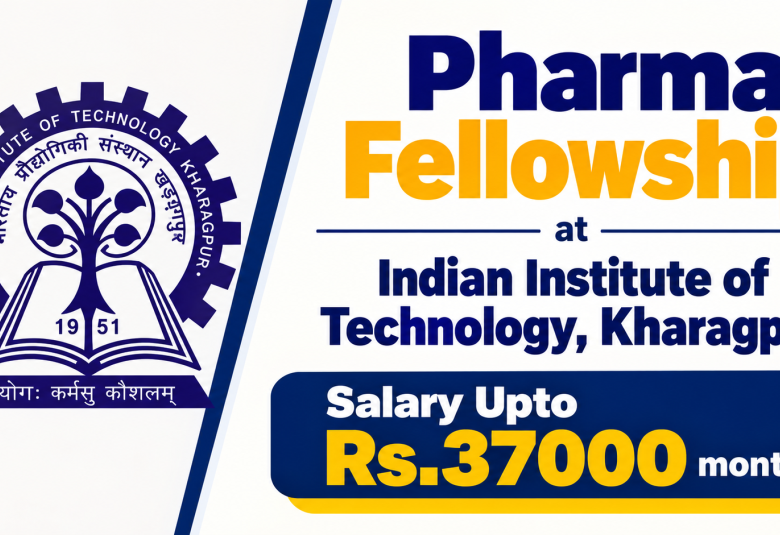 Pharma Fellowship at Indian Institute of Technology, Kharagpur