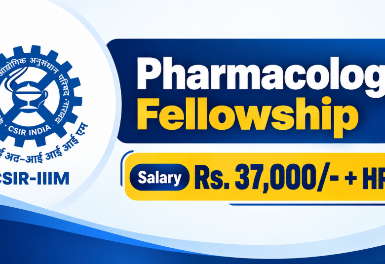 Pharmacology Fellowship at Indian Institute of Integrative Medicine