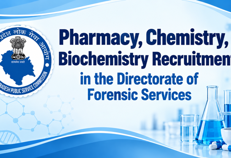 Pharmacy, Chemistry, Biochemistry Recruitment in the Directorate of Forensic Services