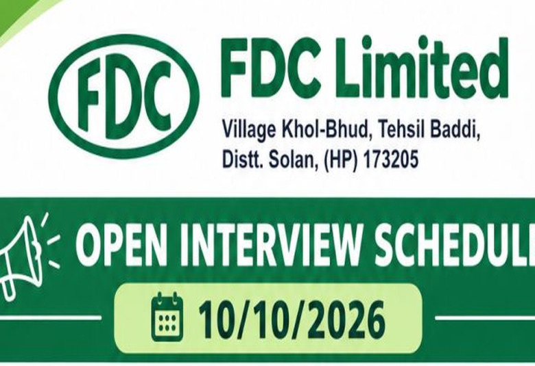 QA, QC, Production Jobs at FDC Limited