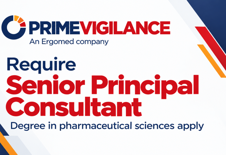 Require Senior Principal Consultant at PrimeVigilance
